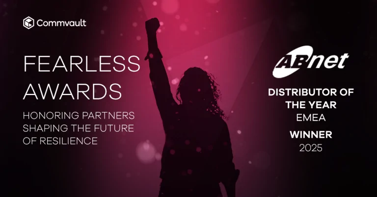 ABnet Communication Ltd. Recognized as Winner of Commvault Fearless Awards 2025